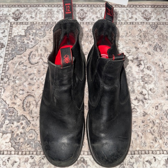 Redback UBBK Easy Escape Chelsea Boots Mens Size 13 US Black Leather Steel Toe main image 6